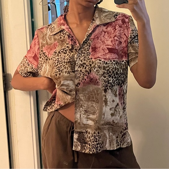 Zara Tops Button Up Poshmark